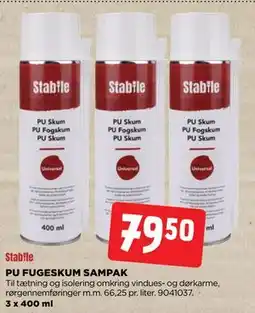 jem & fix PU FUGESKUM SAMPAK tilbud