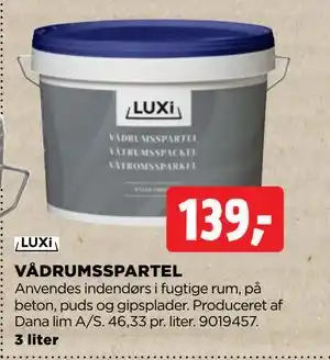 jem & fix VÅDRUMSSPARTEL tilbud