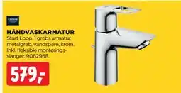 jem & fix HÅNDVASKARMATUR tilbud