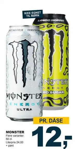 Let-Køb MONSTER tilbud