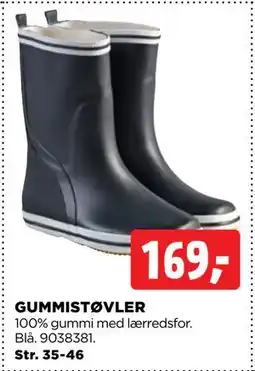 jem & fix GUMMISTØVLER tilbud