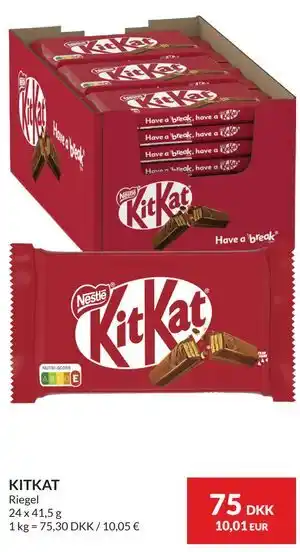 Nielsen's Discount KITKAT tilbud