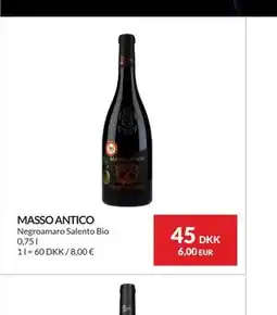 Nielsen's Discount MASSO ANTICO tilbud