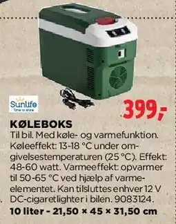 jem & fix Køleboks (grøn) tilbud