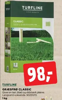 jem & fix TURFLINE - Græsfrø Classic tilbud