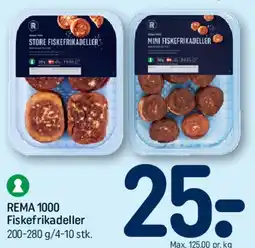 REMA 1000 Fiskefrikadeller tilbud