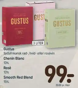 REMA 1000 Gustus (3 liter box) tilbud