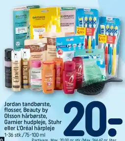 REMA 1000 Tandbørster, hair & hudpleje-udvalg tilbud