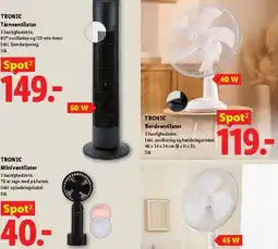 Lidl Bordventilator tilbud