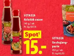 Lidl VITASIA Koreansk-inspirerede BBQ-rejer tilbud