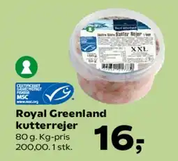 Kvickly Royal Greenland rejer tilbud
