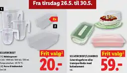 Lidl Boks med skuffer tilbud