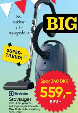 BigDollar Electrolux Støvsuger tilbud