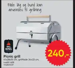 BigDollar Picnic grill tilbud