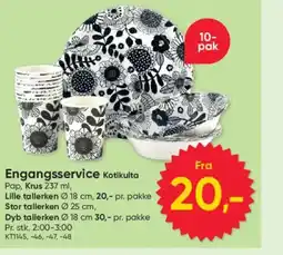 BigDollar Engangsservice Kotikulta tilbud