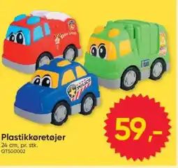 BigDollar Plastikkøretøjer tilbud