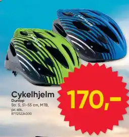 BigDollar Cykelhjelm dunlop tilbud