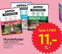 BigDollar Hundefoder Doggy Professional tilbud