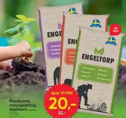 BigDollar Plantejord, naturgødning, dækbark tilbud