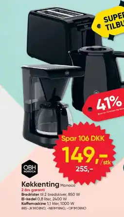 BigDollar Køkkenting Monaco tilbud