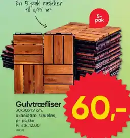 BigDollar Gulvtræfliser tilbud