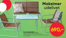 BigDollar Loungesæt Parco tilbud