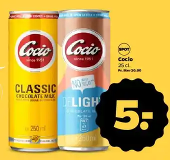 Netto Cocio (chocolate milk) tilbud