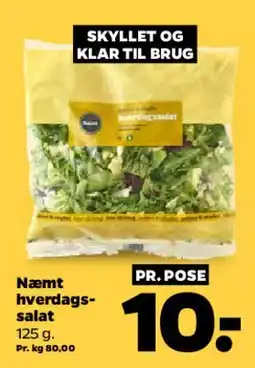Netto Nemt hverdags-salat (pose) tilbud