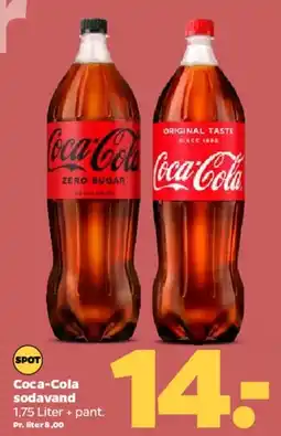 Netto Coca-Cola sodavand 1,75 liter tilbud