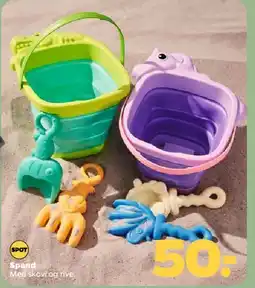 Netto Spand med skovl og rive tilbud