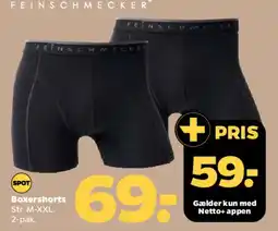Netto Boxershorts 2-pak tilbud