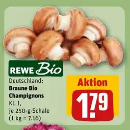 REWE DE Braune bio champignons tilbud