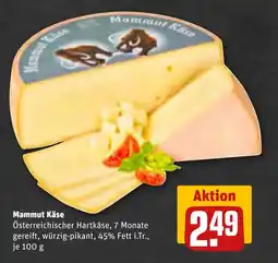 REWE DE Mammut käse tilbud