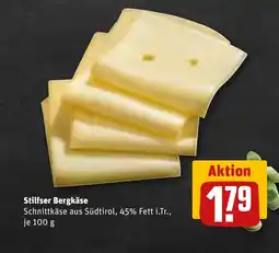 REWE DE Stilfser bergkäse tilbud