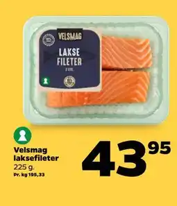 Netto Velsmag laksefileter tilbud