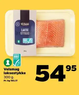 Netto Velsmag laksestykke tilbud