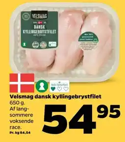 Netto Velsmag dansk kyllingebrystfilet tilbud