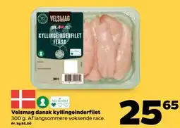 Netto Velsmag dansk kyllingeinderfilet tilbud