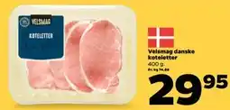 Netto Velsmag danske koteletter tilbud
