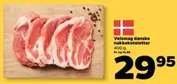 Netto Velsmag danske nakkekoteletter tilbud