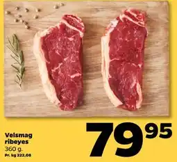 Netto Velsmag ribeyes tilbud