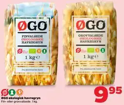 Netto ØGO økologisk havregryn tilbud