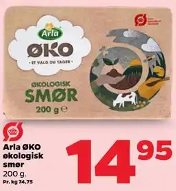 Netto Arla ØKO økologisk smør tilbud