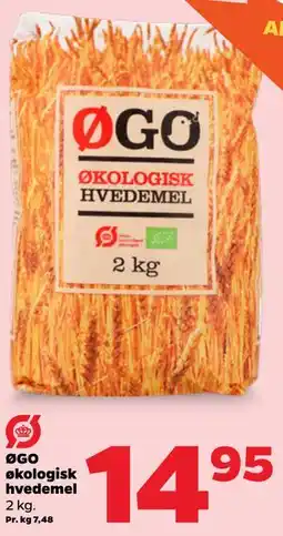 Netto ØGO økologisk hvedemel tilbud