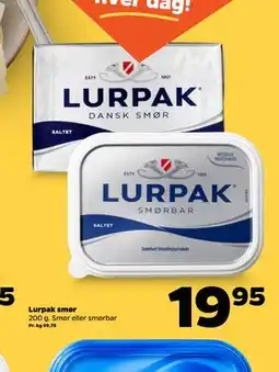 Netto Lurpak smør tilbud