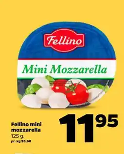 Netto Fellino mini mozzarella tilbud