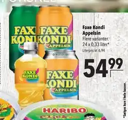 Citti Faxe Kondi Appelsin tilbud