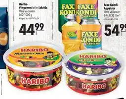 Citti Haribo Vingummi eller lakrids tilbud