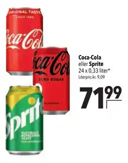 Citti Coca-Cola eller Sprite tilbud