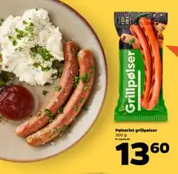 Netto Pølseriet grillpølser tilbud